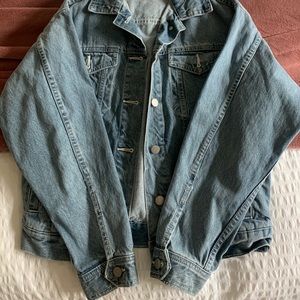 Urban Outfitters Oversized Denim Trucker Jacket